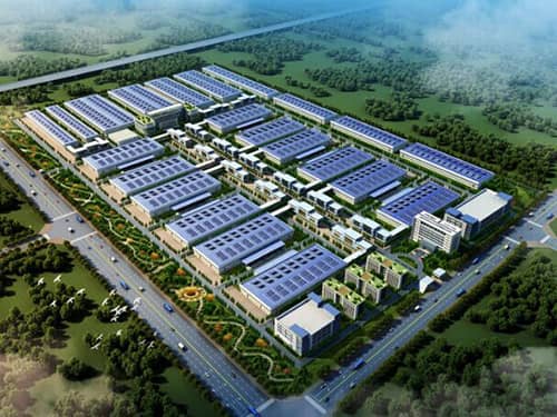 河南頌源涂料新廠規劃圖