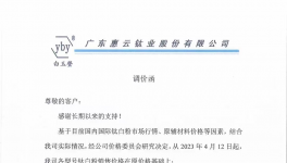 再來一波！龍佰集團、中核鈦白、東昊鈦業等集體行動！