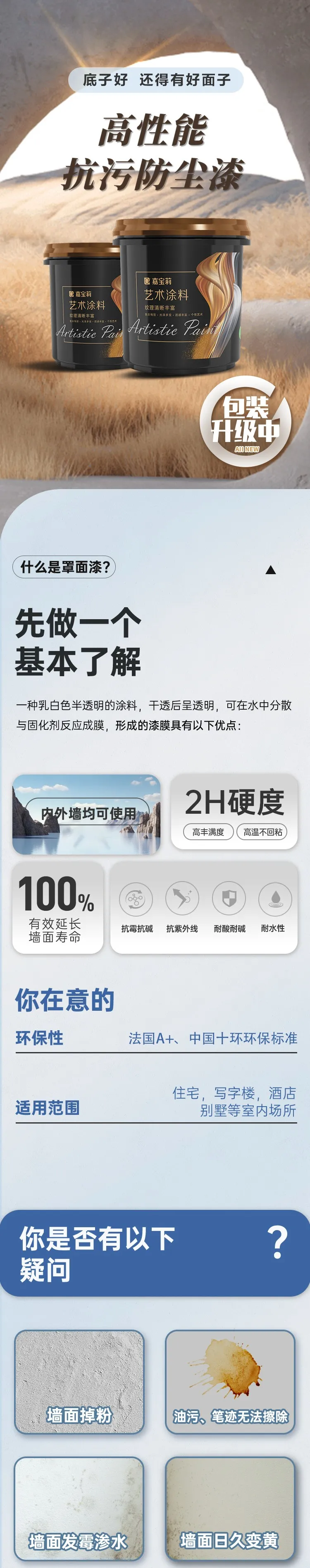 與污漬say no！民族涂料龍頭推出抗污防塵優(yōu)等品！