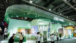 水潤(rùn)東方 漆藝新生 | 三棵樹(shù)小森板亮相廣州定制家居展