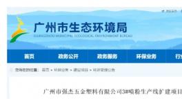 投資350萬！噴粉生產線擴建項目公示